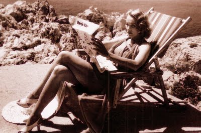 Marlene Dietrich en el Hotel du Cap Eden Roc