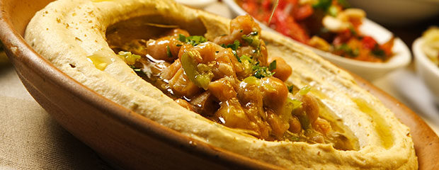 receta hummus con aguacate