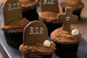 decorar cupcake de halloween