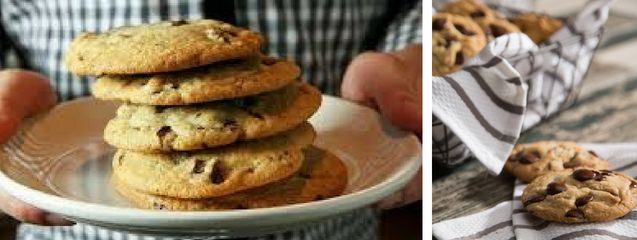 receta para hacer cookies