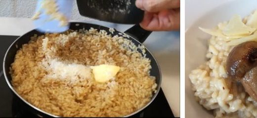 como hacer risotto boletus