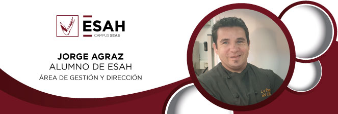 Jorge Agraz alumno del máster de gestión y dirección de restaurantes