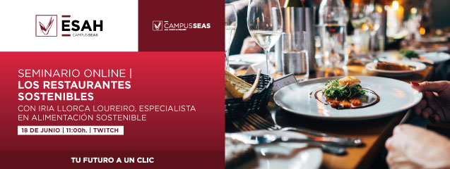 Seminario Los Restaurantes Sostenibles, 18 de junio ESAH