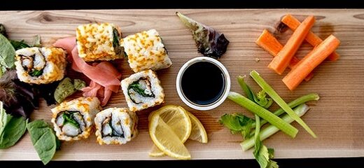 Características de la comida japonesa