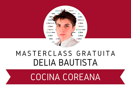 MASTERCLASS ONLINE: COCINA COREANA | ENERO 2025 MASTERCLASS ONLINE: COCINA COREANA | ENERO 2025