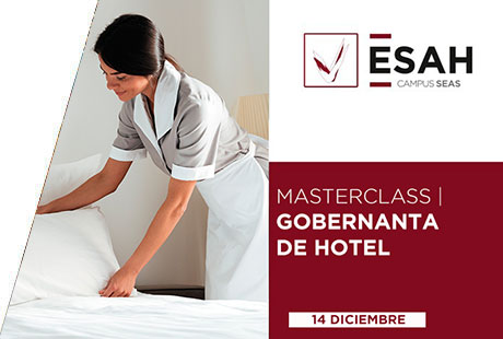 Seminario online Gobernanta de Hotel, un perfil esencial en Turismo