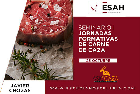 Seminario presencial de carne de caza Seminario presencial de carne de caza