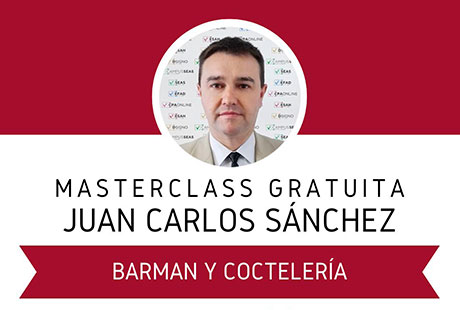 Masterclass online de Barman y Coctelería | Marzo 2024