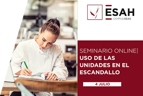 Seminario online de escandallos julio 2022