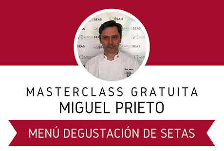 Seminario Menú degustación setas