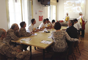 clase del programa Sancho Panza del Ejército Español programa sancho panza ESAH
