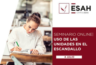 Seminario online de escandallos julio 2022