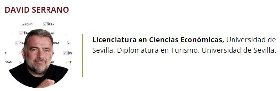 David Serrano, docente de ESAH