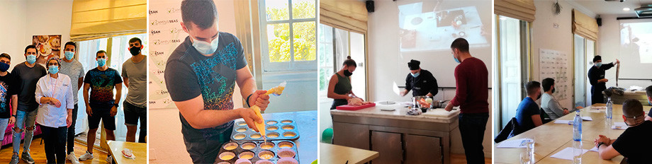 contingente del ejército se forma en las cocinas de ESAH contingente del ejército se forma en las cocinas de ESAH