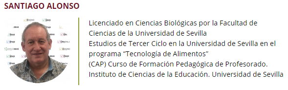 Santiago Alonso, profesor en ESAH